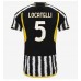 Juventus Manuel Locatelli #5 Hemma matchtröja 2023-24 Kortärmad Billigt